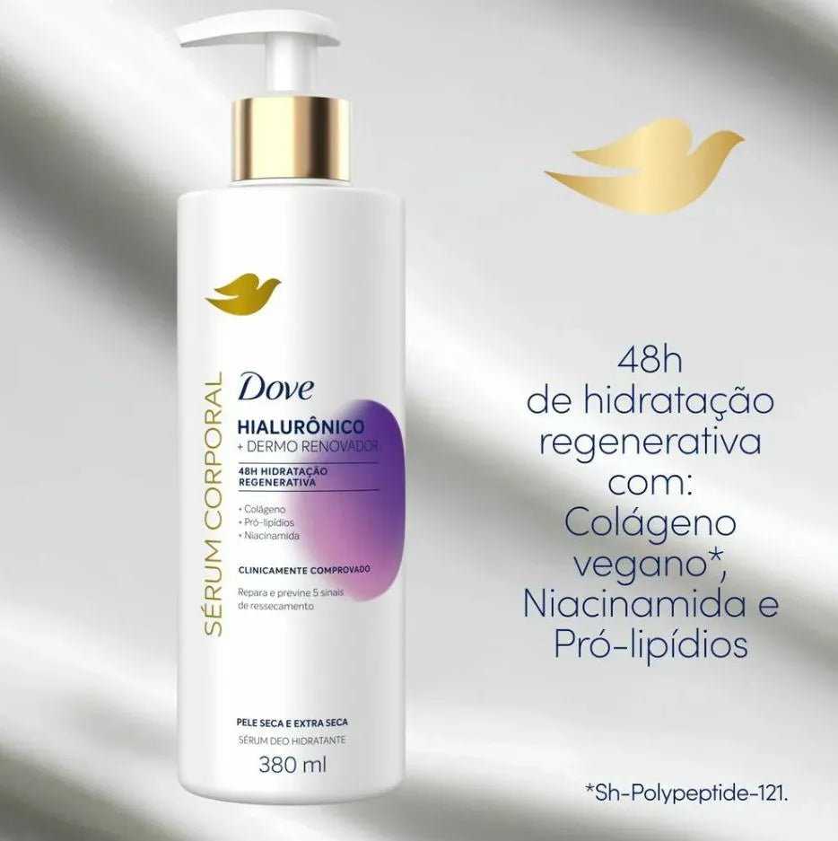 Hidratante Corporal Dermo Renovador Hialurônico DOVE - 380ml