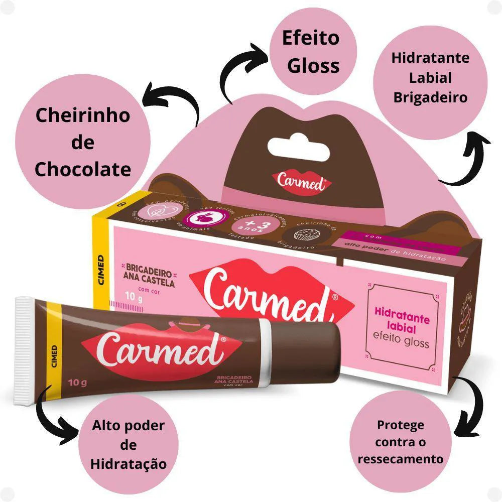 Hidratante Labial Ana Castela CARMED - 10g