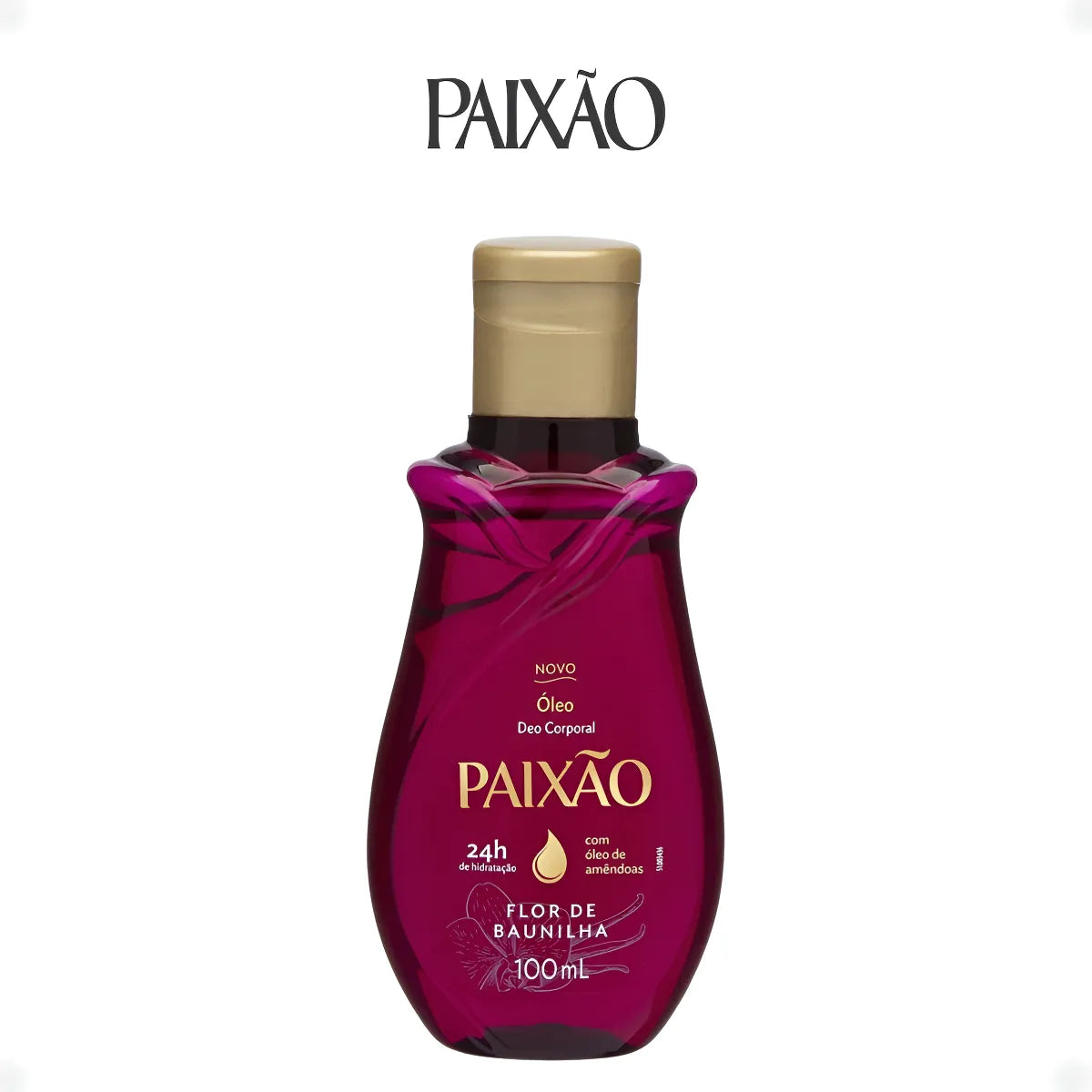 Óleo Corporal Flor de Baunilha PAIXÃO - 100ml