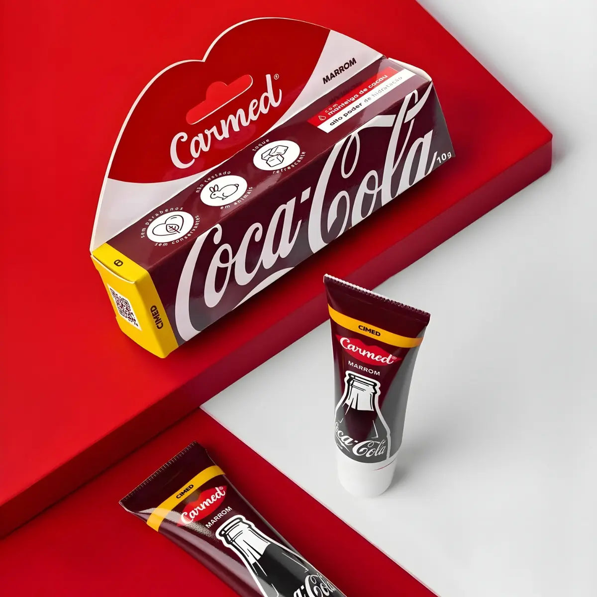 Hidratante Labial Coca-Cola CARMED - 10g