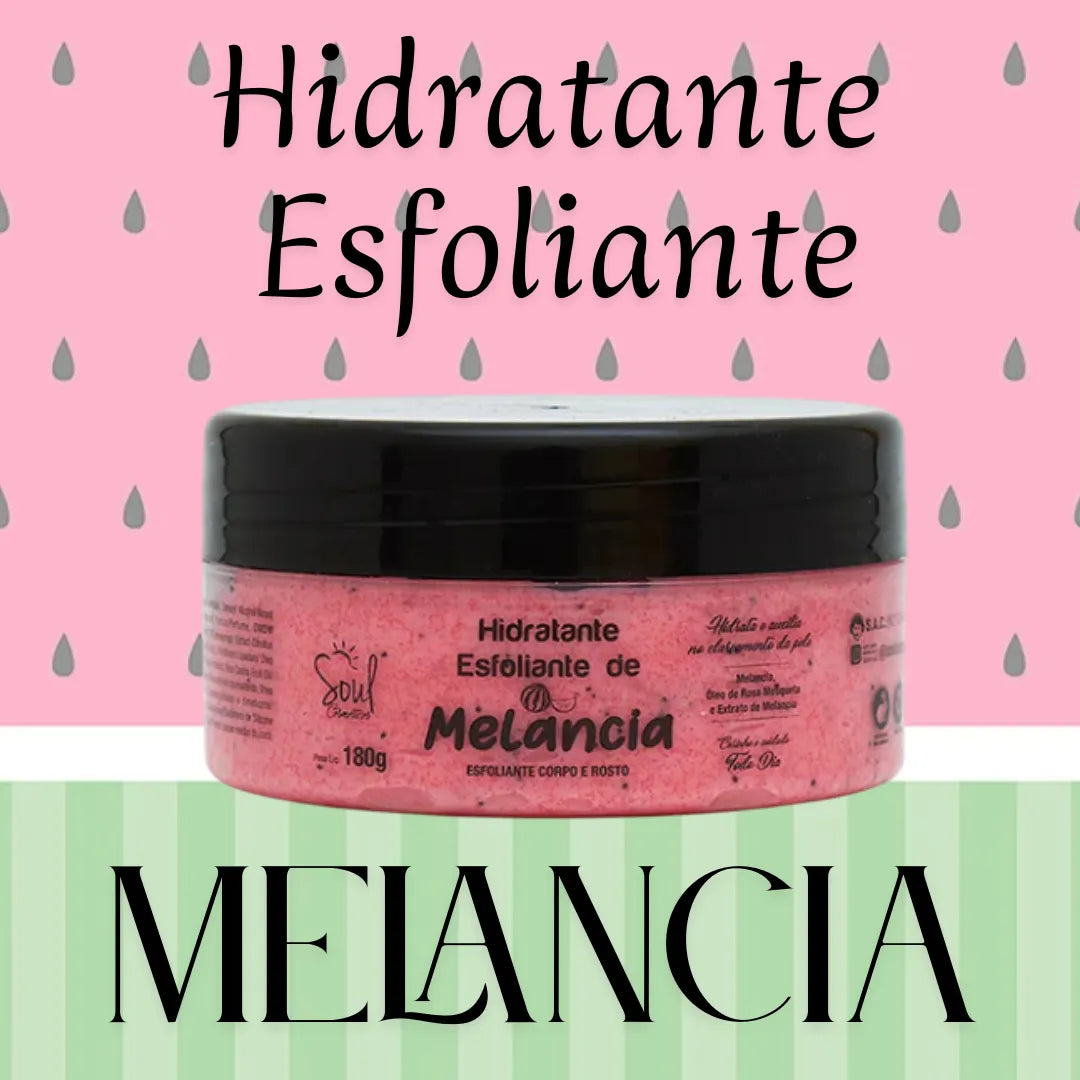 Esfoliante Hidratante Melancia SOUL - 180g