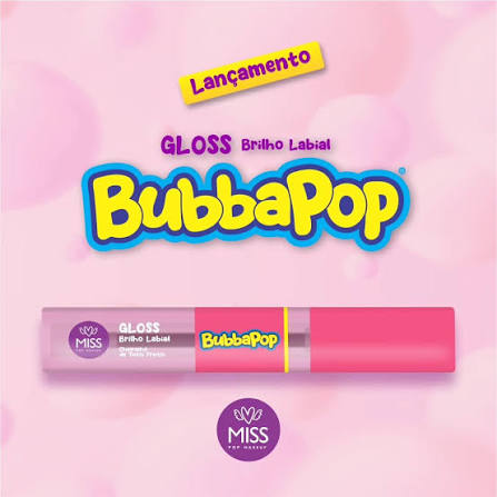 Lip Gloss Brilho Labial Tutti-Frutti BUBBAPOP - 4ml