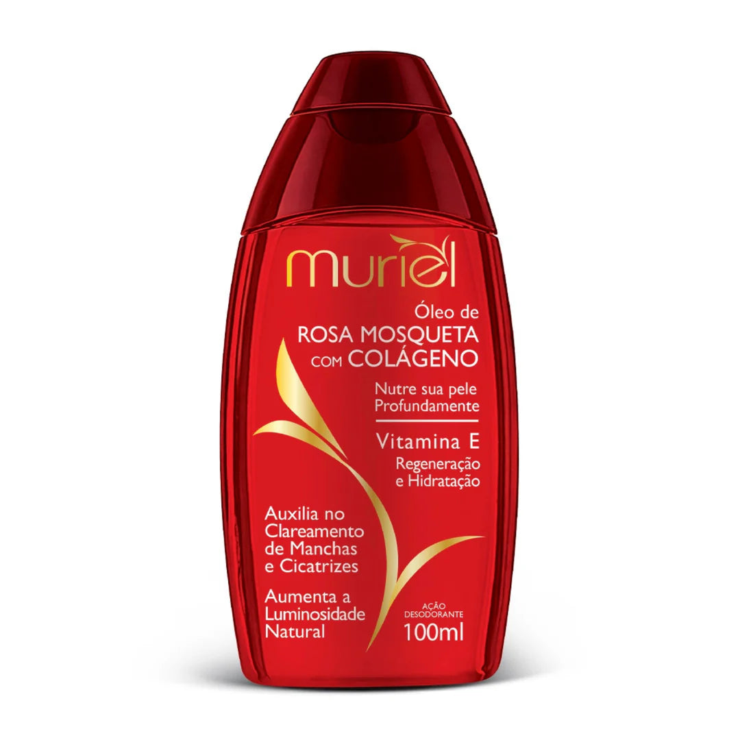 Óleo Clareador de Manchas e Cicatrizes Rosa Mosqueta MURIEL - 100ml