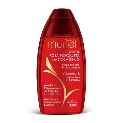 Óleo Clareador de Manchas e Cicatrizes Rosa Mosqueta MURIEL - 100ml