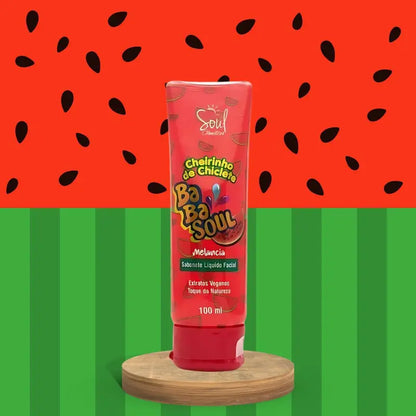 Sabonete Líquido Facial Cheirinho de Chiclete Melancia SOUL - 100ml