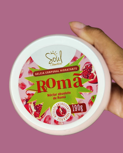 Geleia Hidratante Corporal Romã SOUL - 190g
