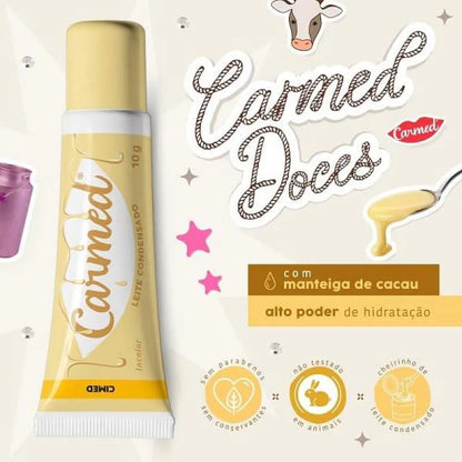 Hidratante Labial Leite Condensado CARMED - 10g