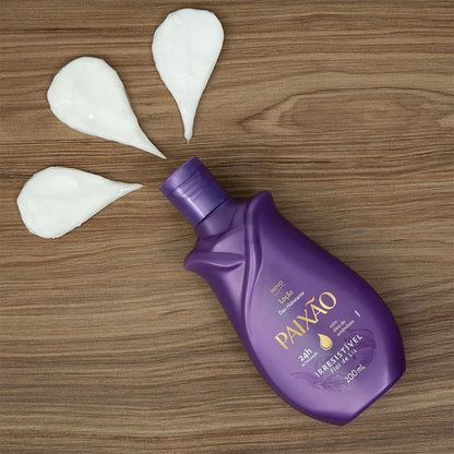 Loção Hidratante Corporal Irresistível Flor-de-Lis PAIXÃO - 200ml