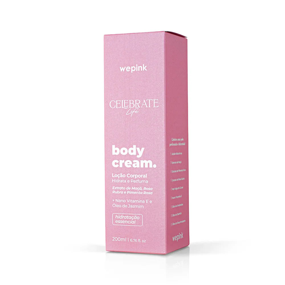 Hidratante Corporal Celebrate Life WEPINK - 200ml
