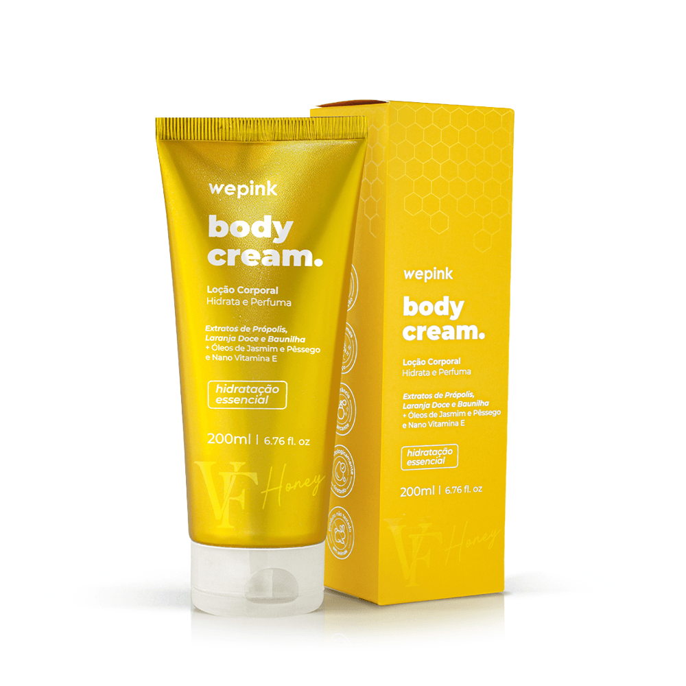 Hidratante Corporal  Vf Honey WEPINK - 200ml PRODUTO SEM CAIXA E LACRADO