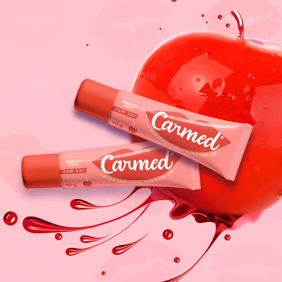 Hidratante Labial Maçã do Amor CARMED - 10g