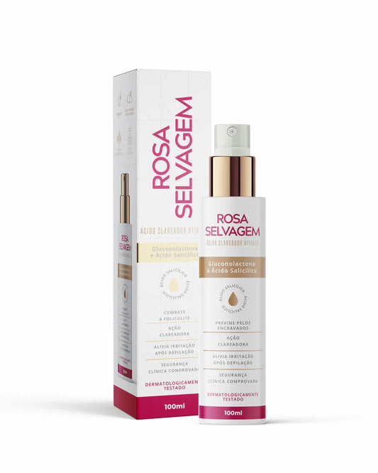 Ácido clareador Ativado ROSA SELVAGEM - 100ml