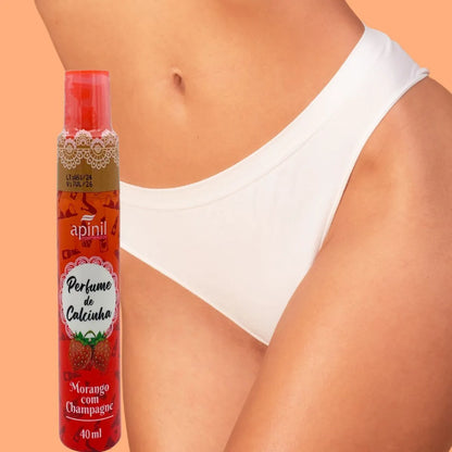 Perfume de Calcinha Morango com Chapagne APINIL - 40ml
