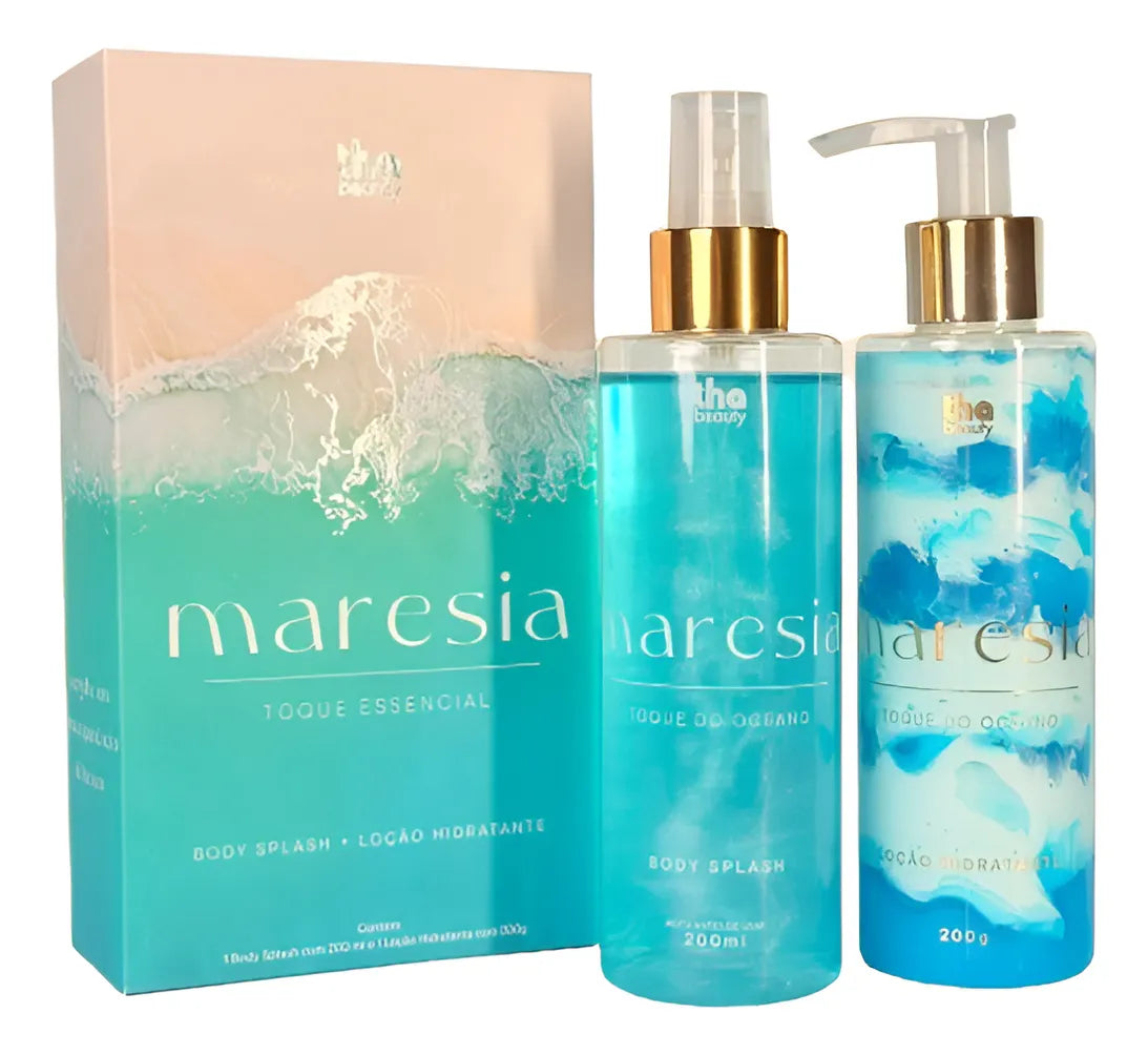 Body Splash + Loção Bifásica Maresia THA BEAUTY - 200ml, 200g