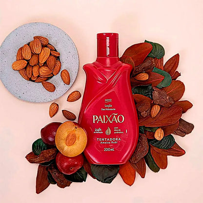 Loção Hidratante Corporal Tentadora Ameixa Rubi PAIXÃO - 200ml