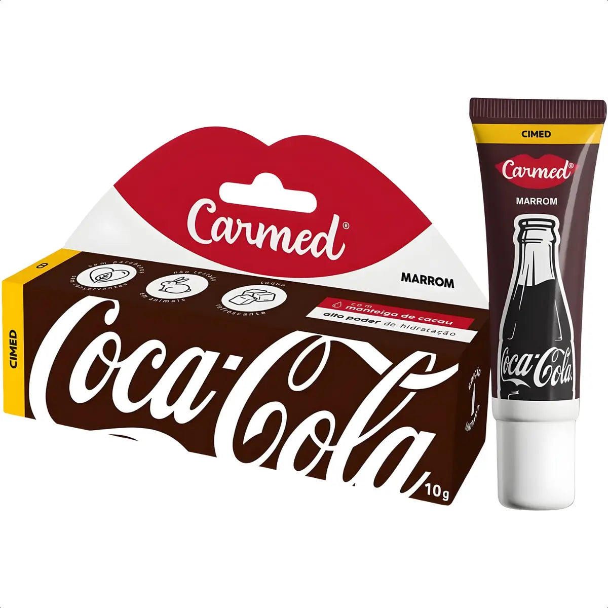 Hidratante Labial Coca-Cola CARMED - 10g