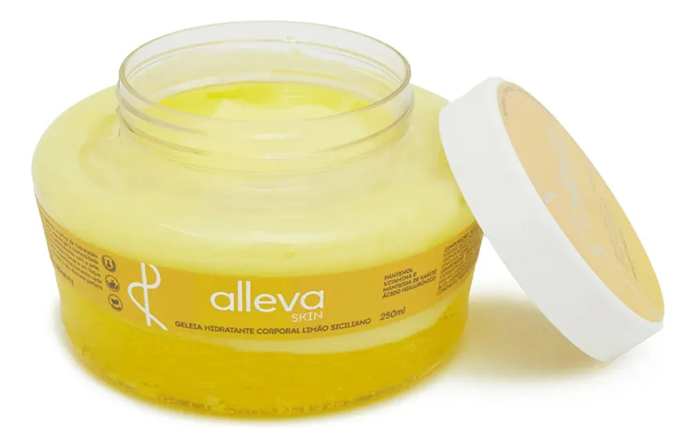 Geleia Hidratante Corporal Limão Siciliano ALLEVA - 250ml