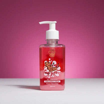 Gel Hidratante Corpo&Virilha Frutas Vermelhas SOUL - 280ml