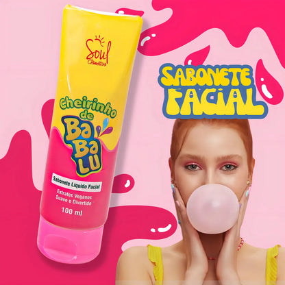 Sabonete Líquido Facial Cheirinho de Chiclete SOUL - 100ml