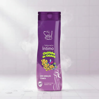 Sabonete Íntimo Cheirinho de Chiclete Uva SOUL - 200ml