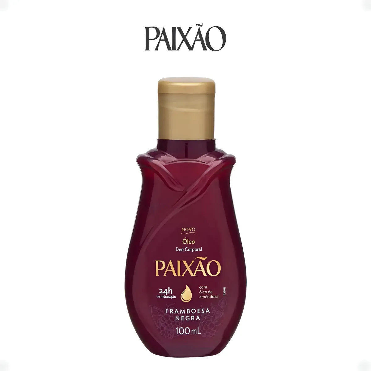 Óleo Corporal Framboesa Negra PAIXÃO - 100ml