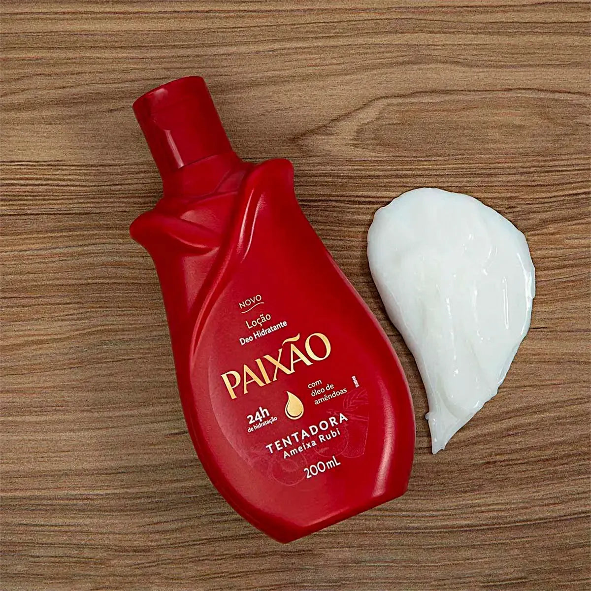 Loção Hidratante Corporal Tentadora Ameixa Rubi PAIXÃO - 200ml