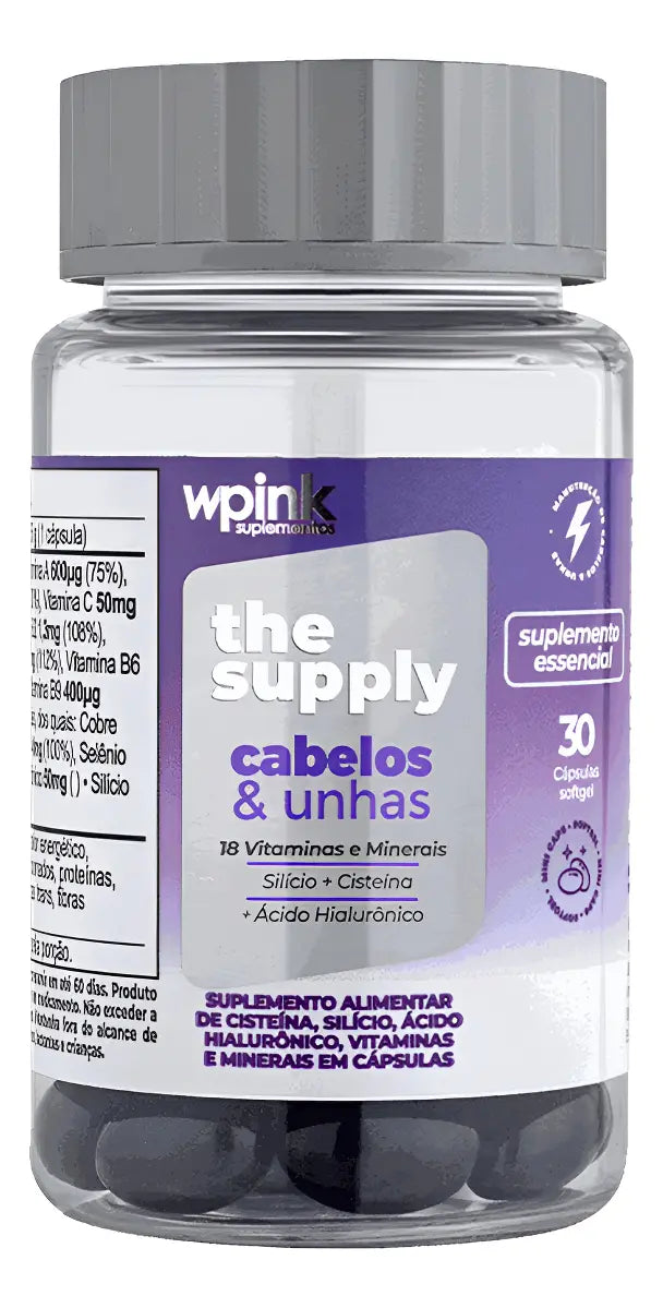 Kit 3 cabelos e unhas - WEPINK