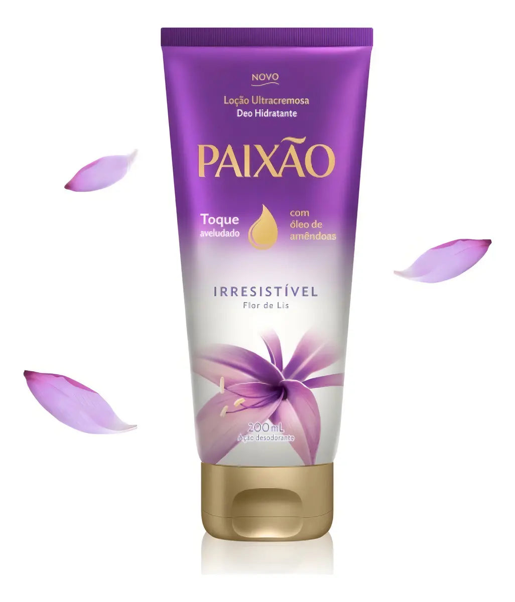 Loção Hidratante Ultracremosa Irresistível PAIXÃO - 200ml