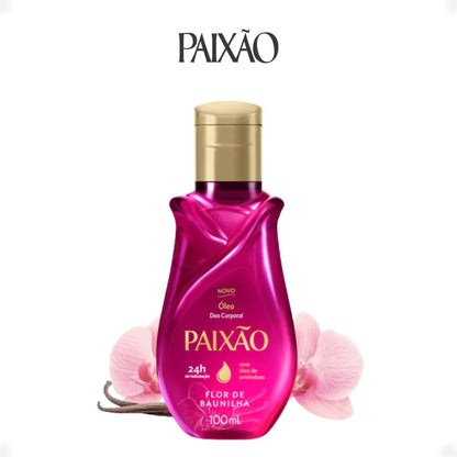 Óleo Corporal Flor de Baunilha PAIXÃO - 100ml