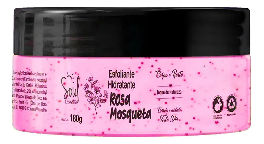 Esfoliante Hidratante Rosa Mosqueta SOUL - 180g