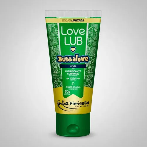 Lubrificante íntimo Beijável Menta LOVE LUB - 60g