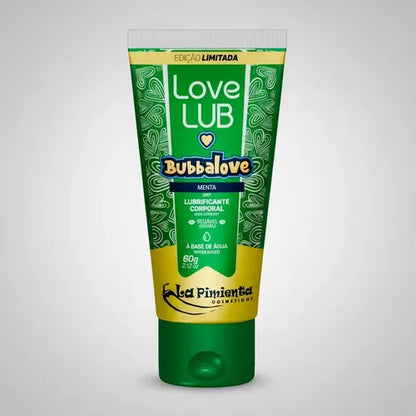 Lubrificante íntimo Beijável Menta LOVE LUB - 60g