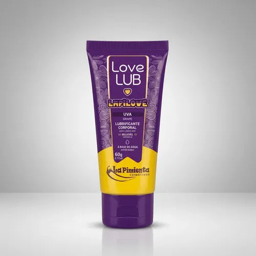 Lubrificante íntimo Beijável Uva LOVE LUB - 60g