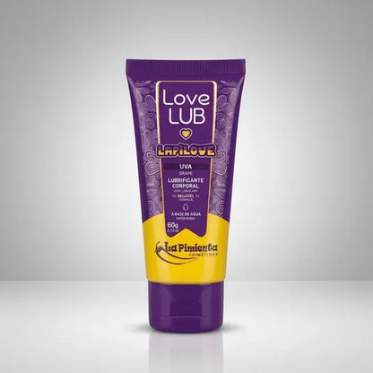 Lubrificante íntimo Beijável Uva LOVE LUB - 60g