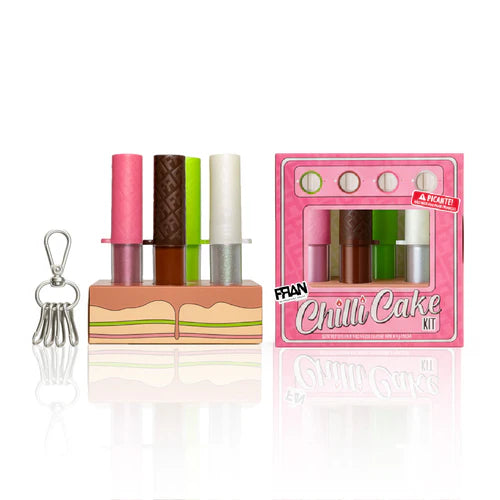 Kit 4 Glosses Labiais Chilli Cake FRAN - 3,3g/und.