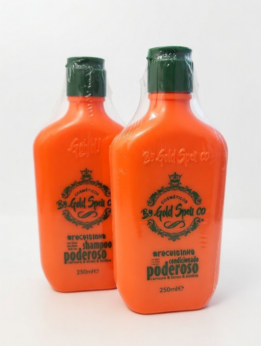 Kit Shampoo + Condicionador GOLD SPELL - 250ml+250ml