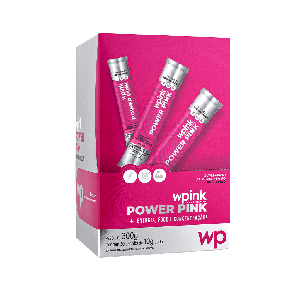 Pré-Treino Power Pink Lichia WEPINK - 300g