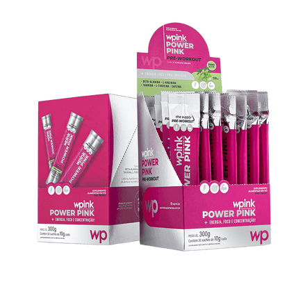 Pré-Treino Power Pink Uva Verde WEPINK - 300g