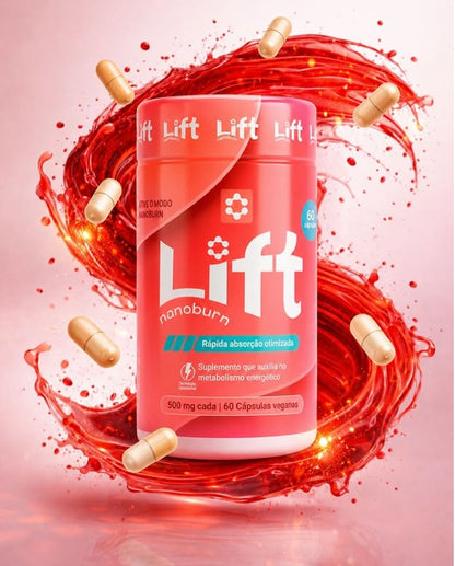 Lift Inibidor & Emagrecedor NANOBURN - 60 cápsulas