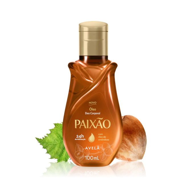 Óleo Corporal Avelã PAIXÃO - 100ml