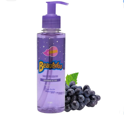 Sabonete Líquido Cheirinho de Uva BEAUTYLOO - 200ml