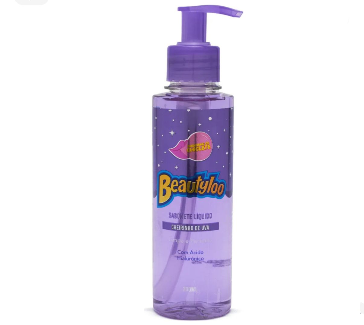 Sabonete Líquido Cheirinho de Uva BEAUTYLOO - 200ml