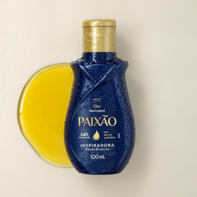 Óleo Corporal Inspiradora Rosas Brancas PAIXÃO - 100ml