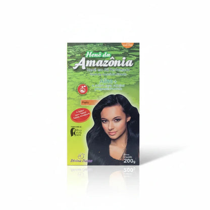 Henê Da Amazônia em Gel Preto Médio - 180g
