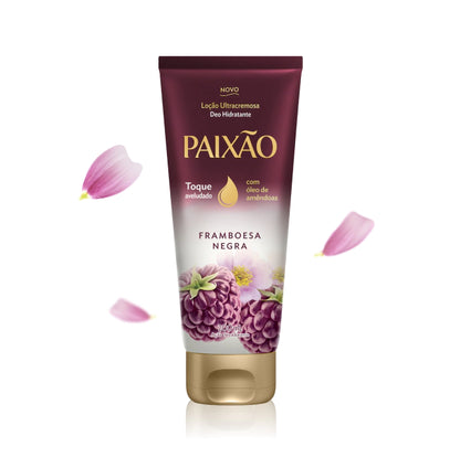 Loção Hidratante Ultracremosa Framboesa Negra PAIXÃO - 200ml
