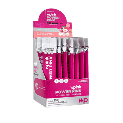 Pré-Treino Power Pink Lichia WEPINK - 300g
