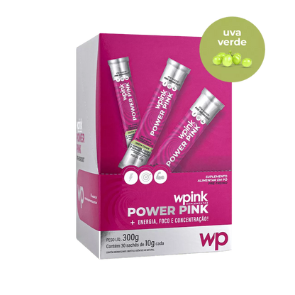 Pré-Treino Power Pink Uva Verde WEPINK - 300g