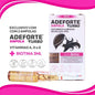 Adeforte Turbo Suplemento Vitamínico + Biotina 3ml