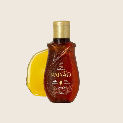 Óleo Corporal Avelã PAIXÃO - 100ml
