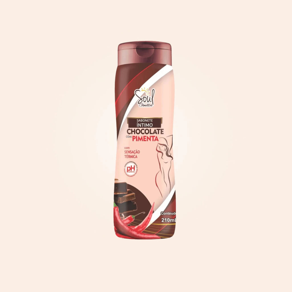 Sabonete Íntimo Chocolate com Pimenta SOUL - 200ml